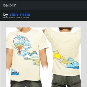 DESIGN By HUMANS   “Balloon” Shirt by Alan Maia